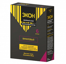 Клей для виниловых обоев Экон Виниловый 200г