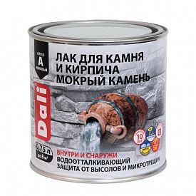 Лак для камня Dali Мокрый камень 0,75л