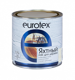 Лак яхтный Еurotex глянцевый 0,75л