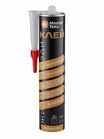 Клей MasterTeks PM каучуковый 910 панельный 400г бежевый