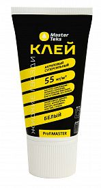 Клей акриловый MasterTeks PM 55 кг/м2 суперсильный 200г белый