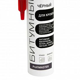 Герметик MasterTeks PM битумный 260мл черный