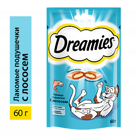 Корм для кошек Dreamies с лососем 60гр