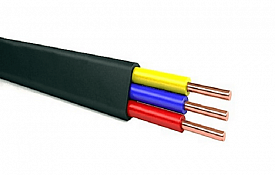 Кабель ВВГнг(А)-LS 3х1,5 (м) плоский