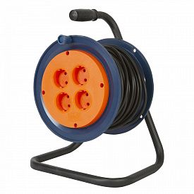 Удлинитель силовой на катушке 4гн Glanzen EC-50-011 IP44 3х2,5м