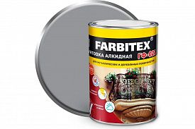 Грунтовка Farbitex ГФ-021 серый 0,8кг