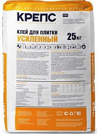 Клей для плитки Крепс Усиленный 25кг