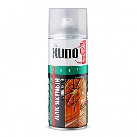 Лак яхтный KUDO глянцевый 0,52л