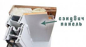 Сэндвич панель 1500х400х10мм