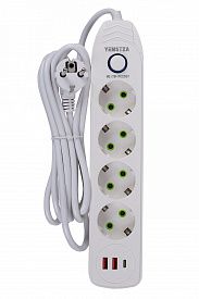 Фильтр сетевой Glanzen YM-PC2507