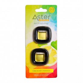 Ароматизатор на печку Aster Crystal свежий лимон 2шт