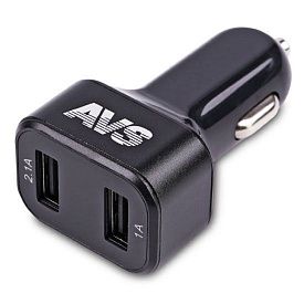 Зарядное устройство 2 порта 12/24В AVS UC-523