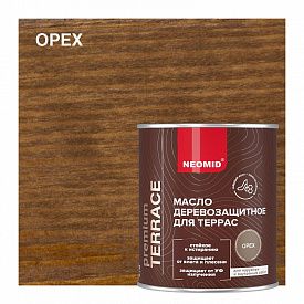 Масло для террас Неомид Terrace 2л орех