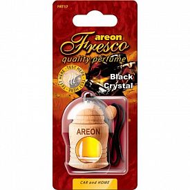 Ароматизатор на зеркало Areon fresco черный лед