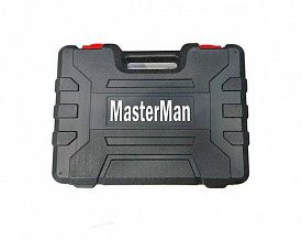 Дрель-шуруповерт аккумуляторная в кейсе MasterMan ДША-118 18В 1,5Ач 2 аккумулятора