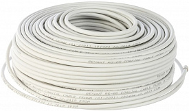 Кабель RG-6U 75Ом CCS/Al/Al 1,02/Al/48х0,12мм белый REXANT