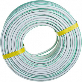 Кабель SAT 703 B Cu/Al/Cu 1,00мм/64х0,12мм белый REXANT